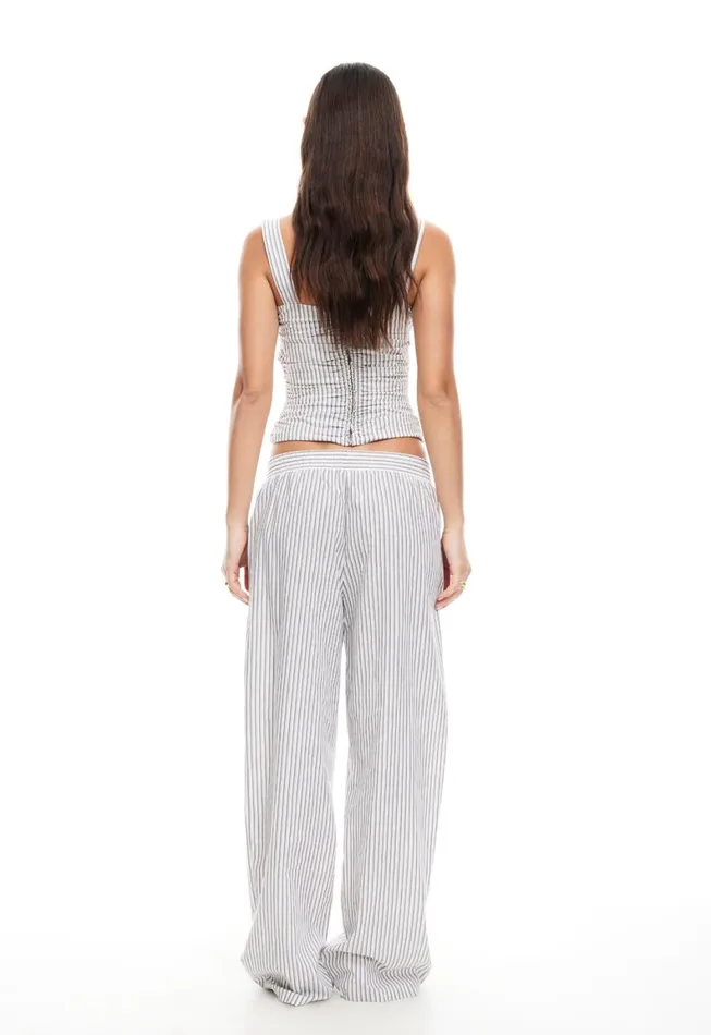 Lioness Fashion COBAIN PANT Ivory Multi Stripe Women Bottoms Lioness Fashion COBAIN PANT Ivory Multi Stripe Women Bottoms