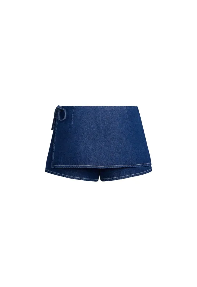 Lioness Fashion COUNTRYSIDE SKORT Blue Denim Women Denim
