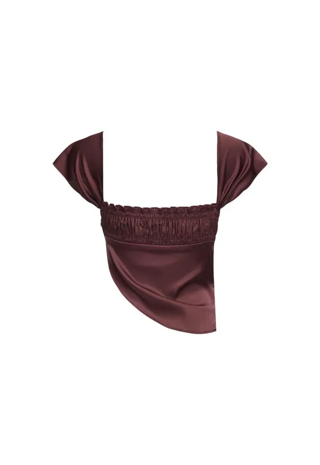Lioness Fashion DISTRICT TOP Garnet Women Sets and Coords Lioness Fashion DISTRICT TOP Garnet Women Sets and Coords
