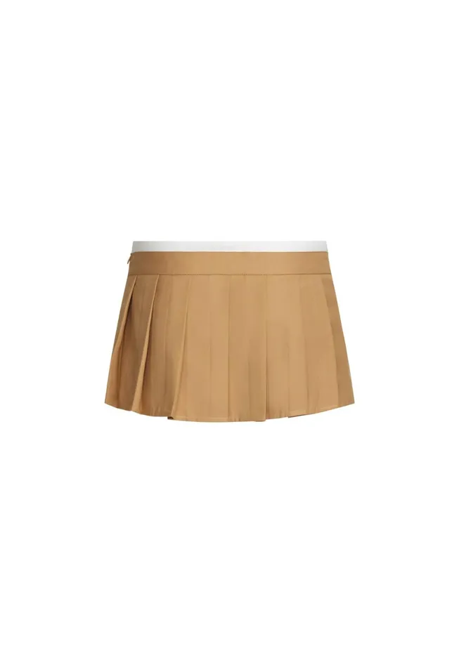 Lioness Fashion DYNASTY MINI SKORT Camel Women Shorts Lioness Fashion DYNASTY MINI SKORT Camel Women Shorts