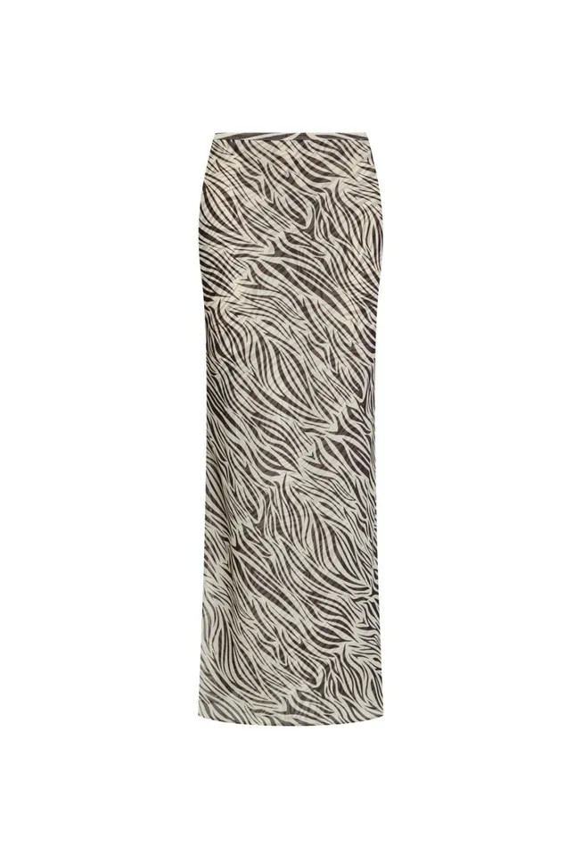 Lioness Fashion ENDLESS MAXI SKIRT Zebra Women Sets and Coords Lioness Fashion ENDLESS MAXI SKIRT Zebra Women Sets and Coords