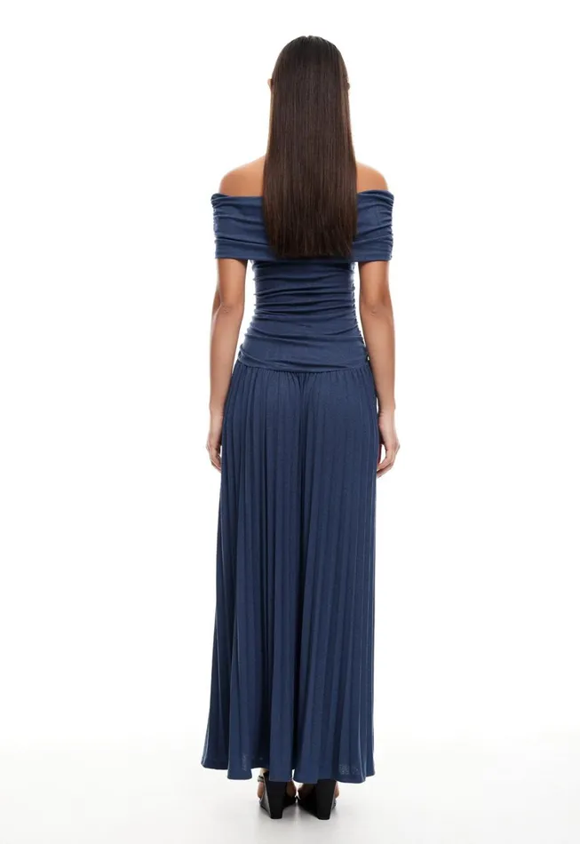 Lioness Fashion FIELD OF DREAMS MAXI Navy Women Dresses Lioness Fashion FIELD OF DREAMS MAXI Navy Women Dresses