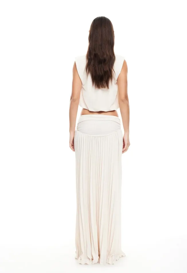 Lioness Fashion FIELD OF DREAMS MAXI SKIRT Ivory Women Sets and Coords Lioness Fashion FIELD OF DREAMS MAXI SKIRT Ivory Women Sets and Coords