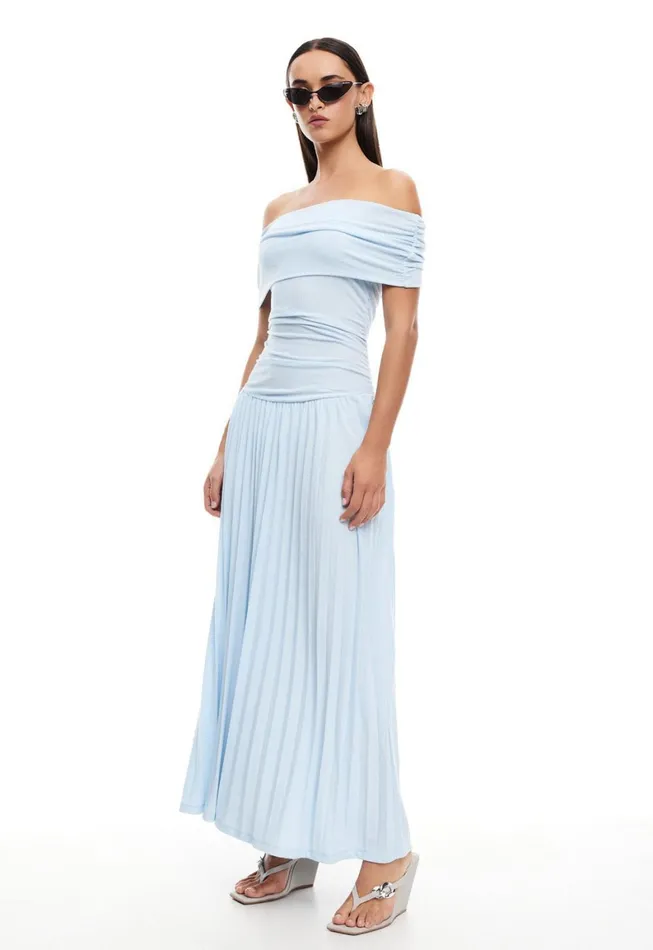 Lioness Fashion FIELD OF DREAMS MAXI Soft Blue Women Field Of Dreams Lioness Fashion FIELD OF DREAMS MAXI Soft Blue Women Field Of Dreams