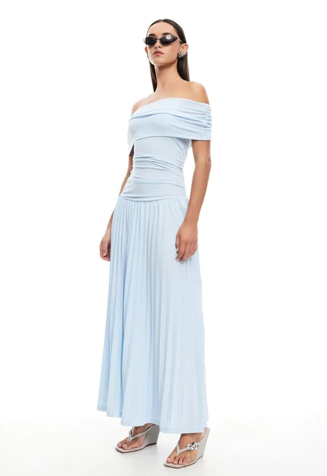 Lioness Fashion FIELD OF DREAMS MAXI Soft Blue Women Field Of Dreams Lioness Fashion FIELD OF DREAMS MAXI Soft Blue Women Field Of Dreams