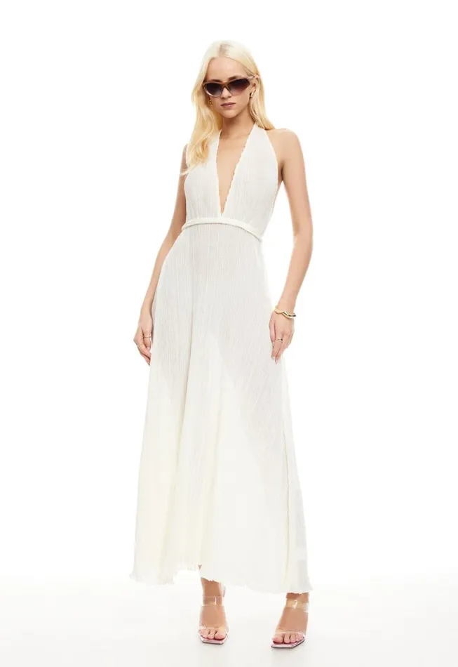 Lioness Fashion FORD MAXI DRESS Ivory Women Dresses