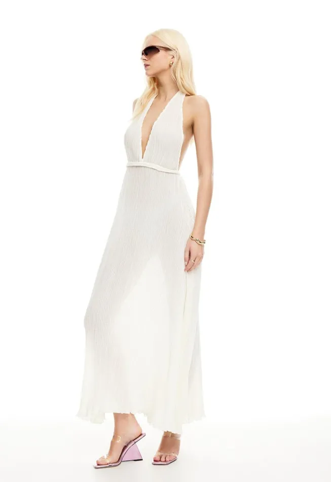 Lioness Fashion FORD MAXI DRESS Ivory Women Dresses Lioness Fashion FORD MAXI DRESS Ivory Women Dresses