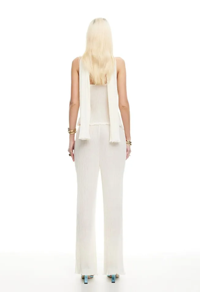 Lioness Fashion FORD STRAPLESS TOP Ivory Women Sets and Coords Lioness Fashion FORD STRAPLESS TOP Ivory Women Sets and Coords