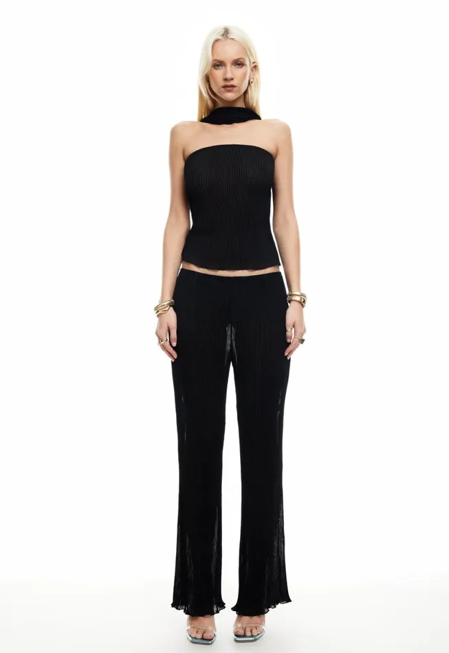Lioness Fashion FORD STRAPLESS TOP Onyx Women Sets and Coords Lioness Fashion FORD STRAPLESS TOP Onyx Women Sets and Coords