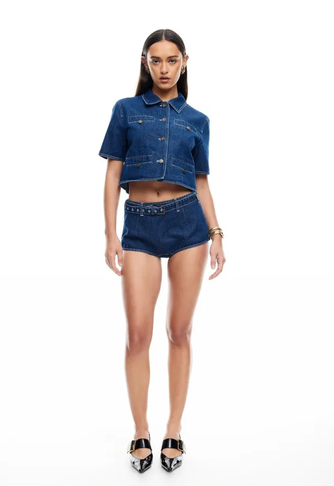 Lioness Fashion HALSTON BRIEFS Blue Denim Women Denim Lioness Fashion HALSTON BRIEFS Blue Denim Women Denim