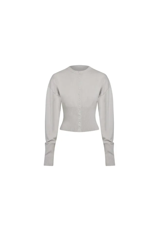 Lioness Fashion HEAD IN THE CLOUDS CARDIGAN Cloud Women Outerwear Lioness Fashion HEAD IN THE CLOUDS CARDIGAN Cloud Women Outerwear