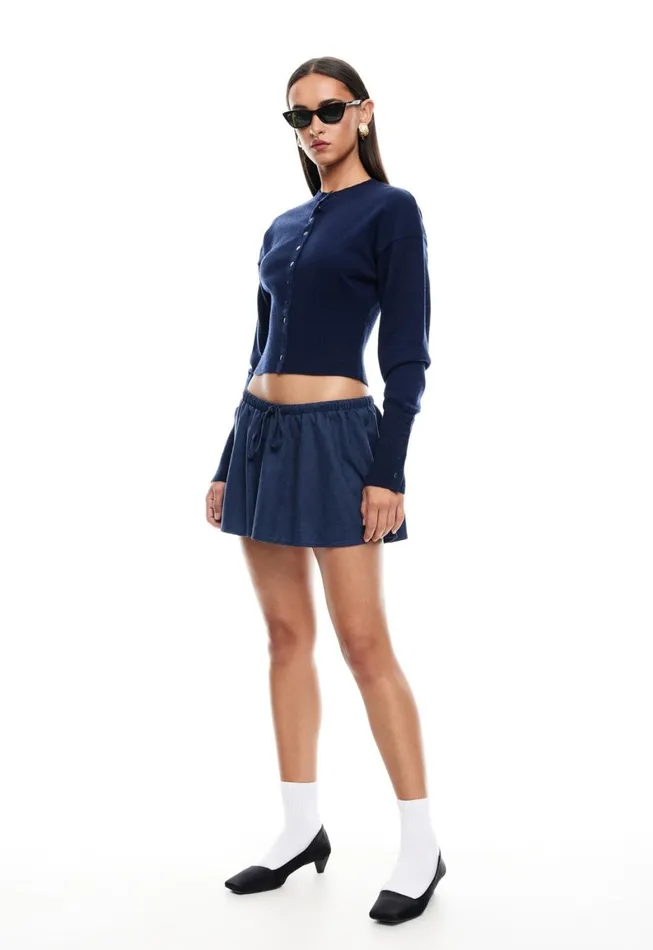 Lioness Fashion HEAD IN THE CLOUDS CARDIGAN Navy Women Outerwear
