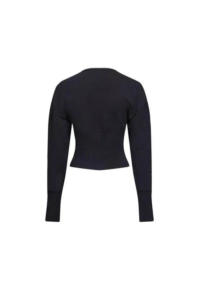 Lioness Fashion HEAD IN THE CLOUDS CARDIGAN Onyx Women Outerwear Lioness Fashion HEAD IN THE CLOUDS CARDIGAN Onyx Women Outerwear