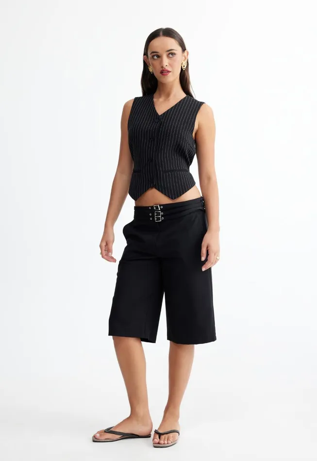 Lioness Fashion HEIRESS VEST Onyx Pinstripe Women Tops Lioness Fashion HEIRESS VEST Onyx Pinstripe Women Tops