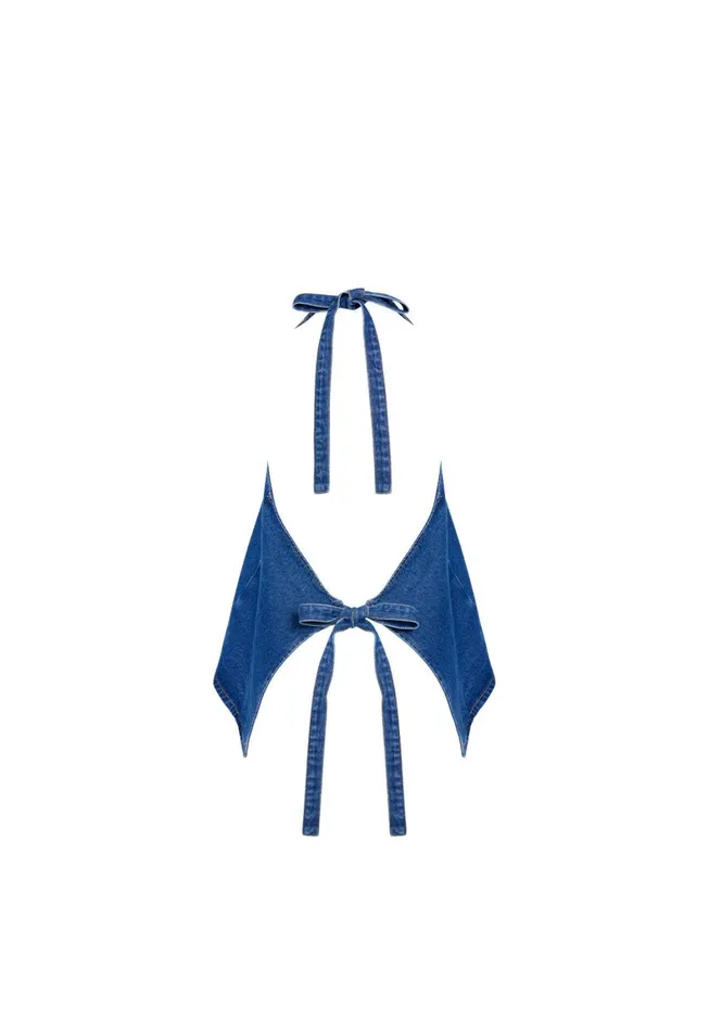 Lioness Fashion HILLS HALTER Dark Denim Women Denim