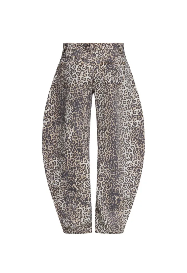 Lioness Fashion HORSESHOE JEAN Leopard Fade Women Bottoms Lioness Fashion HORSESHOE JEAN Leopard Fade Women Bottoms