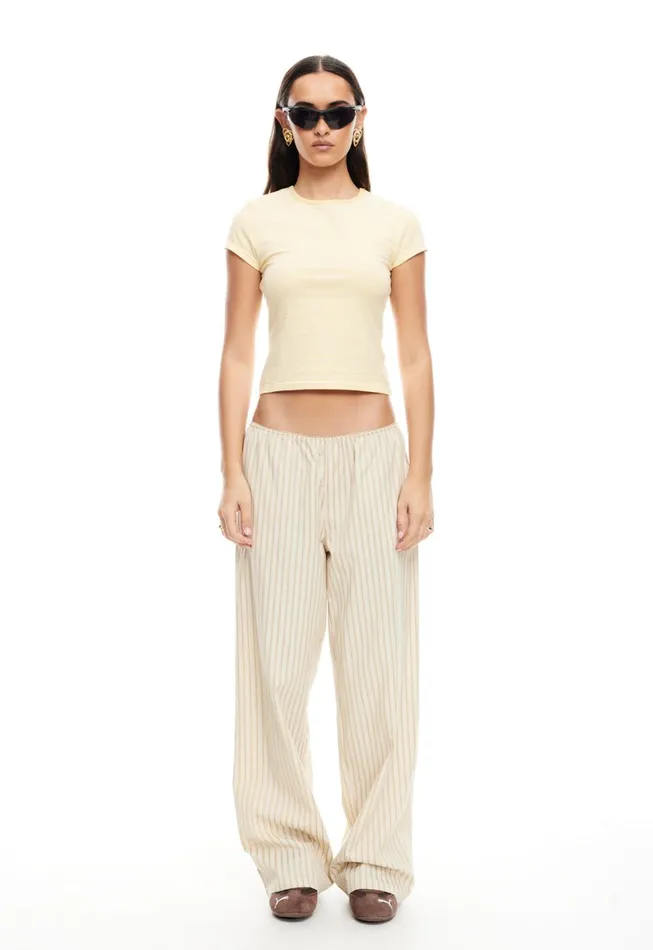 Lioness Fashion IN BLOOM PANT Beige Women Pants Lioness Fashion IN BLOOM PANT Beige Women Pants