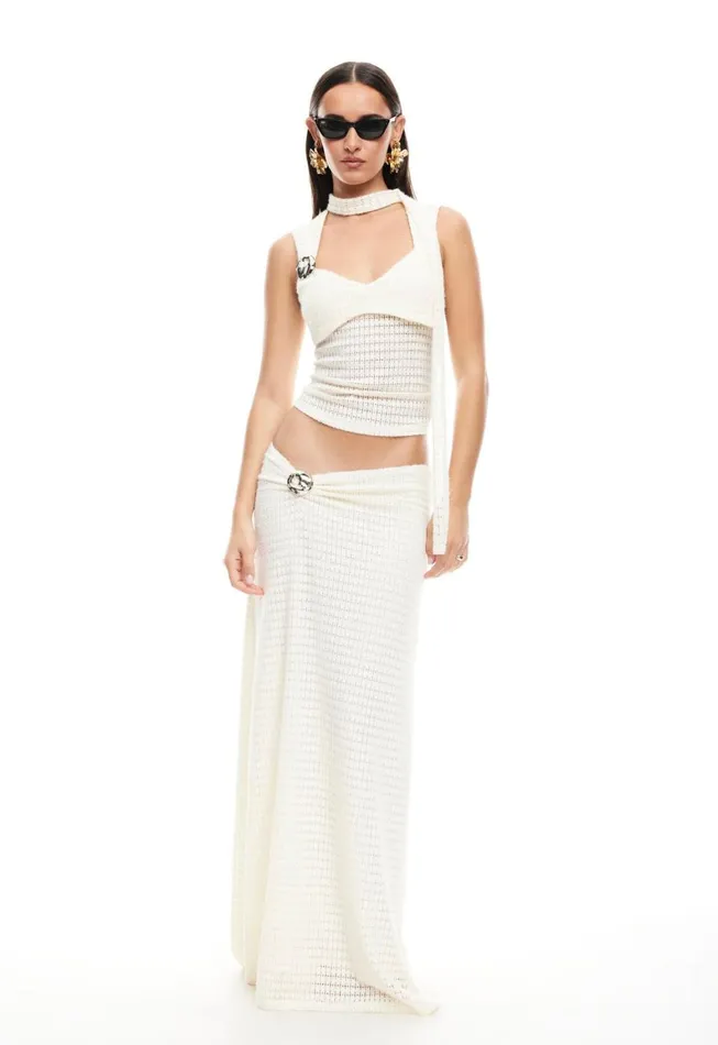 Lioness Fashion IN YOUR DREAMS TOP Beige Women Sets and Coords Lioness Fashion IN YOUR DREAMS TOP Beige Women Sets and Coords