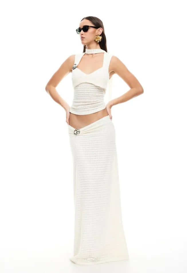 Lioness Fashion IN YOUR DREAMS TOP Beige Women Sets and Coords Lioness Fashion IN YOUR DREAMS TOP Beige Women Sets and Coords