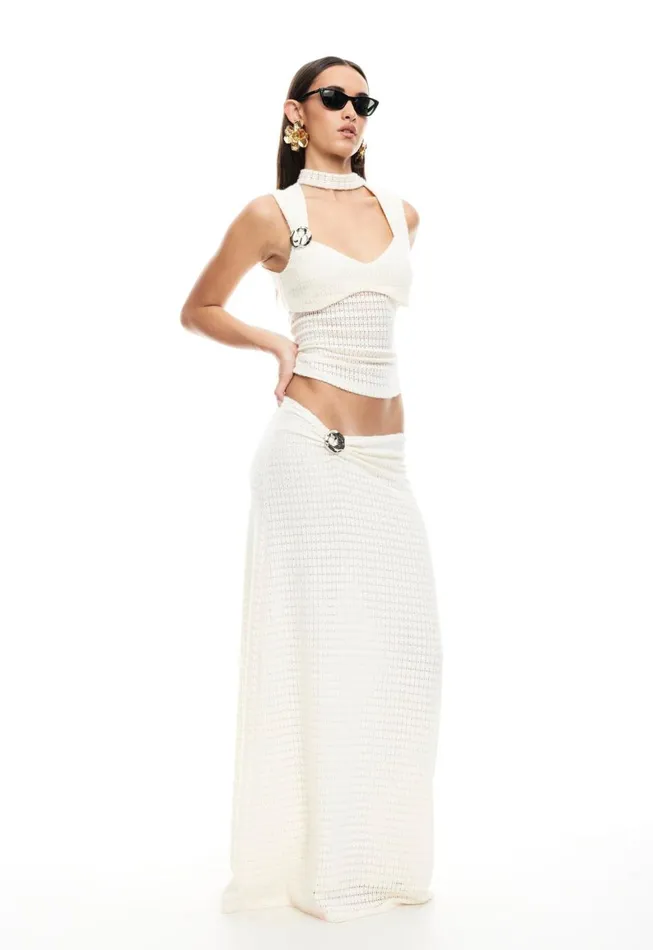 Lioness Fashion IN YOUR DREAMS TOP Beige Women Sets and Coords Lioness Fashion IN YOUR DREAMS TOP Beige Women Sets and Coords