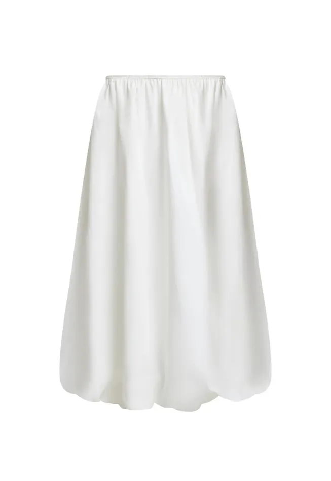 Lioness Fashion INTUITION BUBBLE MIDI SKIRT Ivory Women Sets and Coords Lioness Fashion INTUITION BUBBLE MIDI SKIRT Ivory Women Sets and Coords