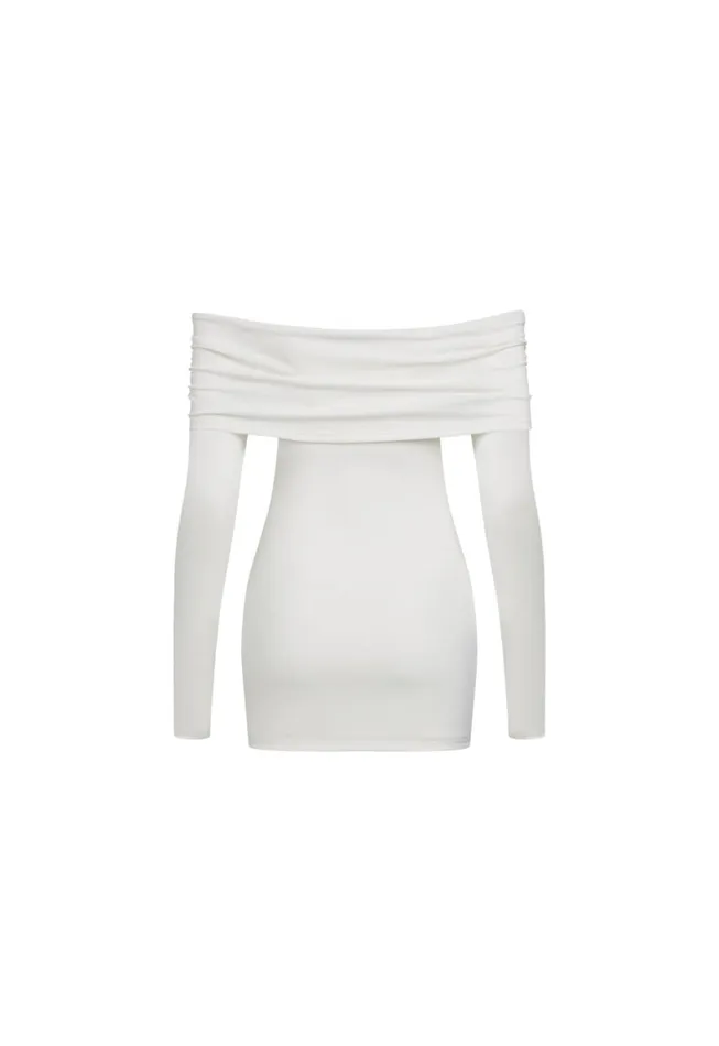 Lioness Fashion ISADORA MINI DRESS Porcelain Women Dresses Lioness Fashion ISADORA MINI DRESS Porcelain Women Dresses