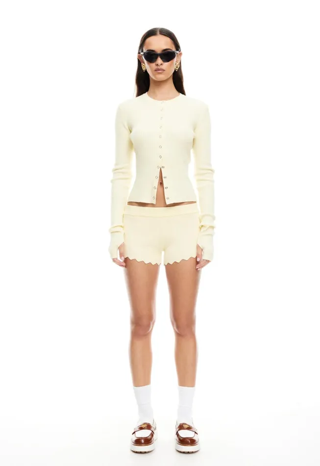Lioness Fashion IVY LEAGUE TOP Butter Women Sets and Coords Lioness Fashion IVY LEAGUE TOP Butter Women Sets and Coords