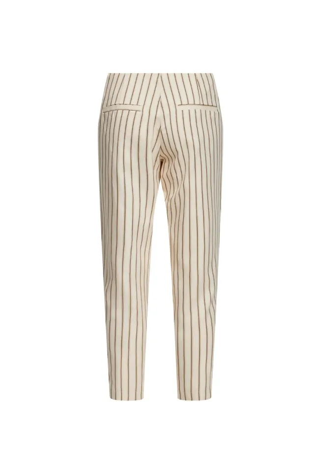 Lioness Fashion LES DEUX CAPRI Cream Stripe Women Pants Lioness Fashion LES DEUX CAPRI Cream Stripe Women Pants