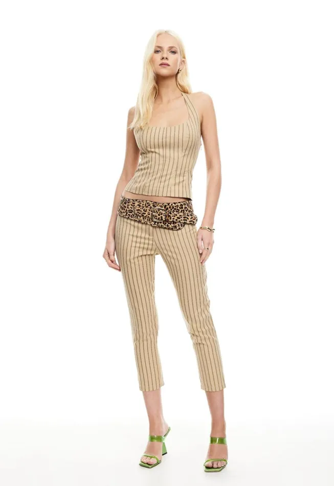 Lioness Fashion LES DEUX TOP Stone Stripe Women Tops Lioness Fashion LES DEUX TOP Stone Stripe Women Tops