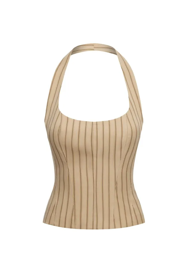Lioness Fashion LES DEUX TOP Stone Stripe Women Tops Lioness Fashion LES DEUX TOP Stone Stripe Women Tops