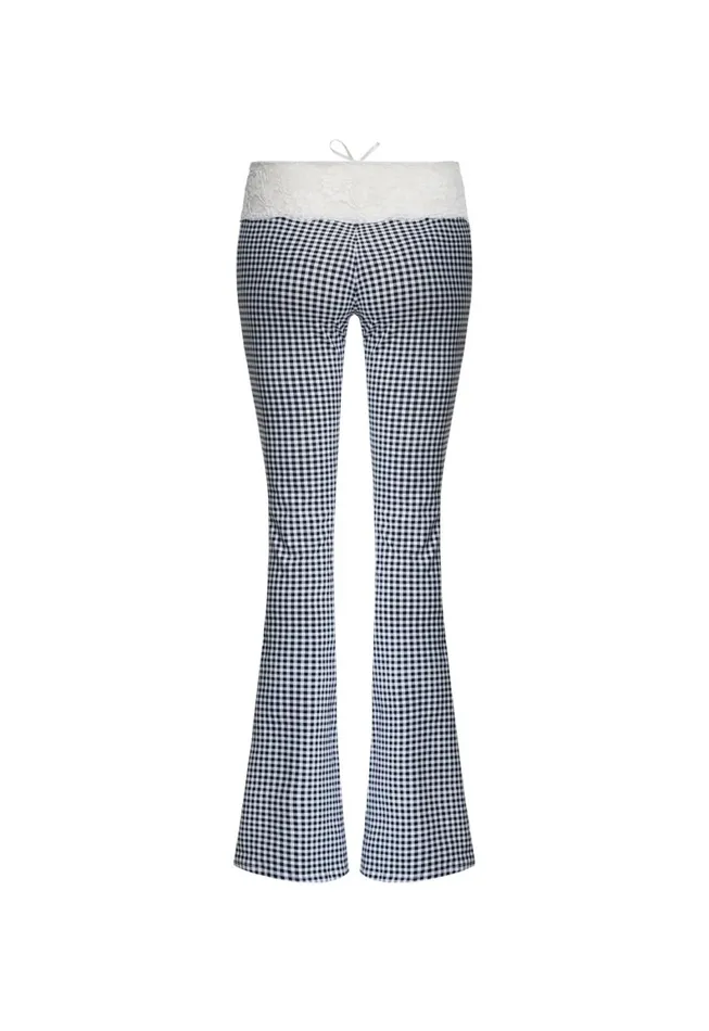 Lioness Fashion ON POINTE PANT Black Check Women Pants Lioness Fashion ON POINTE PANT Black Check Women Pants