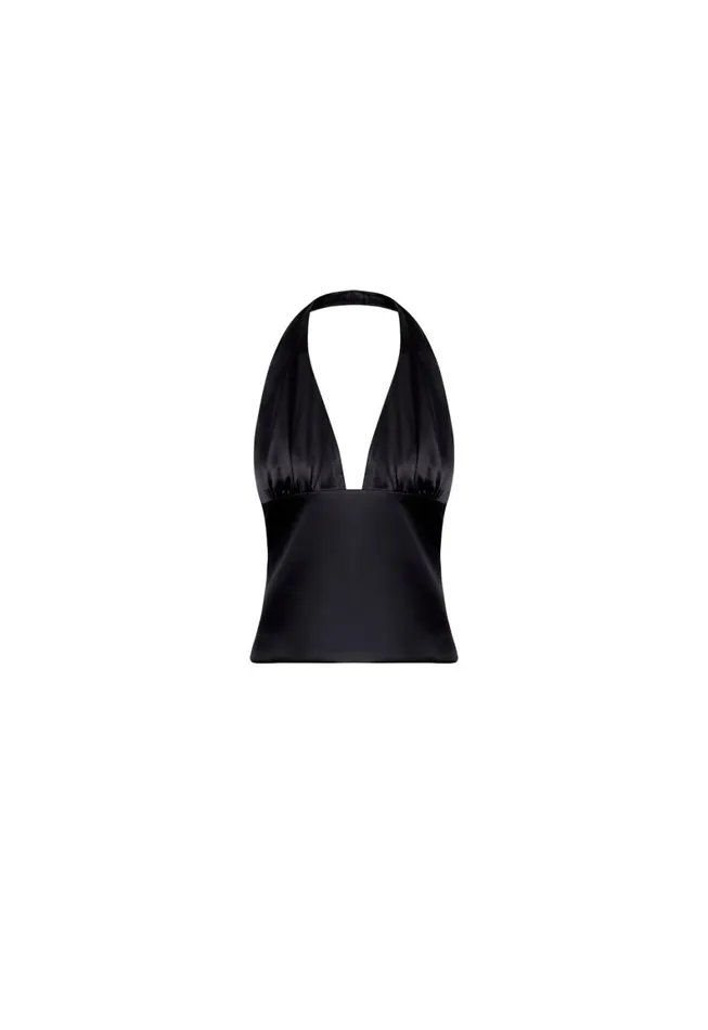 Lioness Fashion OPULENCE HALTER TOP Onyx Women Tops Lioness Fashion OPULENCE HALTER TOP Onyx Women Tops