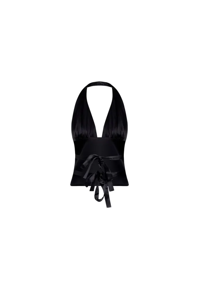 Lioness Fashion OPULENCE HALTER TOP Onyx Women Tops Lioness Fashion OPULENCE HALTER TOP Onyx Women Tops