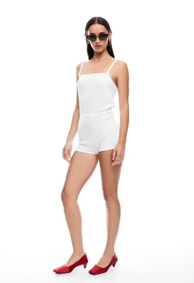 Lioness Fashion POOLSIDE ROMPER Ivory Women Dresses Lioness Fashion POOLSIDE ROMPER Ivory Women Dresses