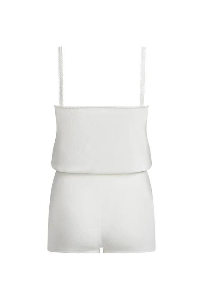 Lioness Fashion POOLSIDE ROMPER Ivory Women Dresses Lioness Fashion POOLSIDE ROMPER Ivory Women Dresses