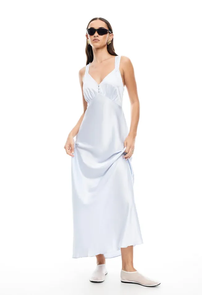 Lioness Fashion PRACTICAL MAGIC MAXI Pale Blue Women Dresses