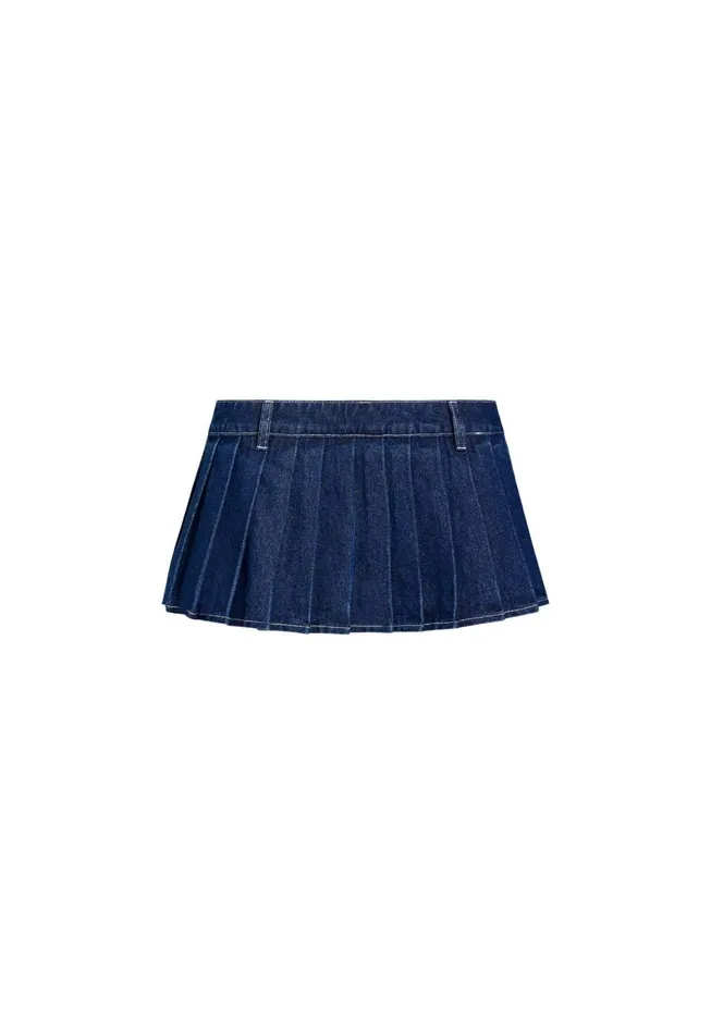 Lioness Fashion RIDER MINI SKORT Blue Denim Women Sets and Coords Lioness Fashion RIDER MINI SKORT Blue Denim Women Sets and Coords