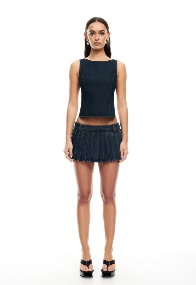 Lioness Fashion RIDER MINI SKORT Indigo Women Sets and Coords