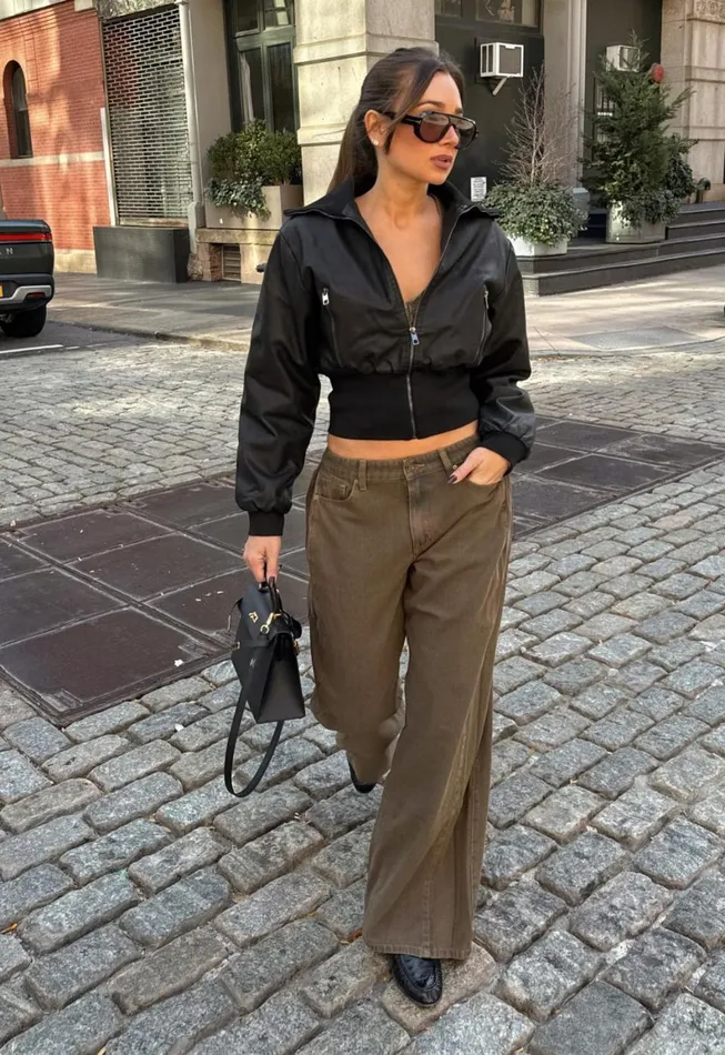 Lioness Fashion WESTWOOD CROP JACKET Onyx Women Outerwear
