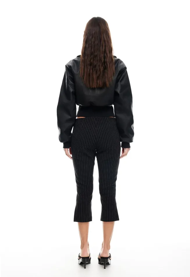 Lioness Fashion WESTWOOD CROP JACKET Onyx Women Outerwear Lioness Fashion WESTWOOD CROP JACKET Onyx Women Outerwear