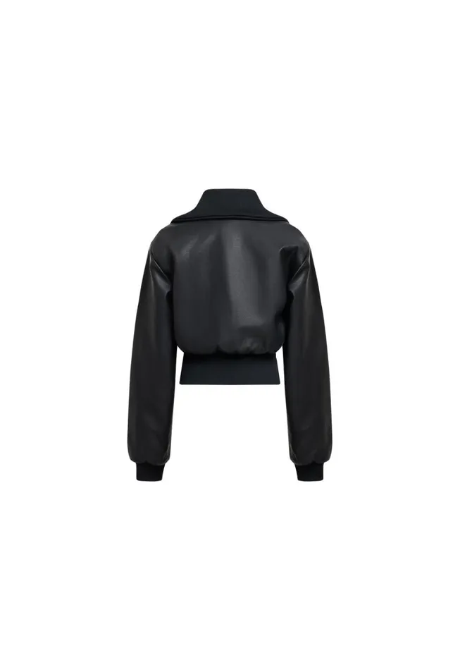 Lioness Fashion WESTWOOD CROP JACKET Onyx Women Outerwear Lioness Fashion WESTWOOD CROP JACKET Onyx Women Outerwear