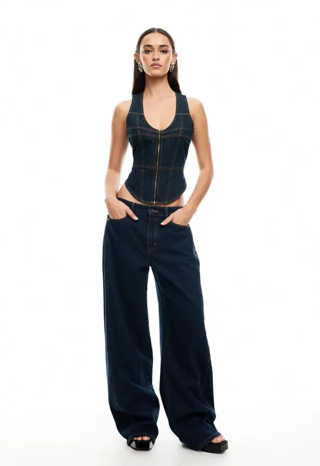 Lioness Fashion WESTWOOD JEAN Indigo Women Sets and Coords