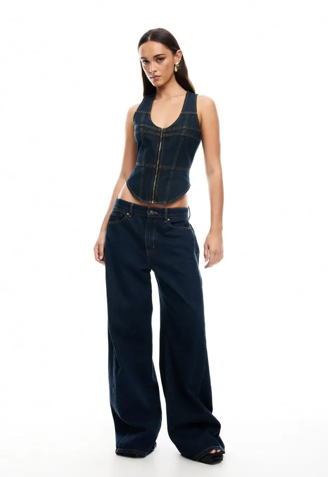 Lioness Fashion WESTWOOD JEAN Indigo Women Sets and Coords Lioness Fashion WESTWOOD JEAN Indigo Women Sets and Coords