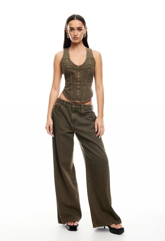 Lioness Fashion WESTWOOD TOP Petrol Women Sets and Coords