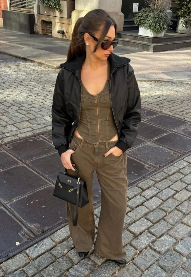 Lioness Fashion WESTWOOD TOP Petrol Women Sets and Coords Lioness Fashion WESTWOOD TOP Petrol Women Sets and Coords