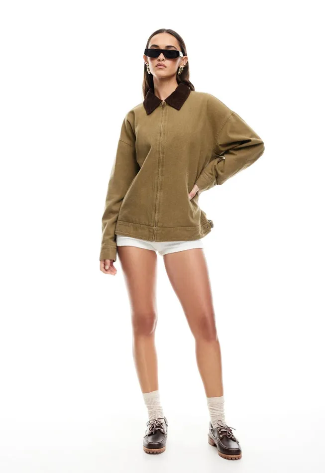 Lioness Fashion WORKWEAR JACKET Chestnut Women Outerwear Lioness Fashion WORKWEAR JACKET Chestnut Women Outerwear