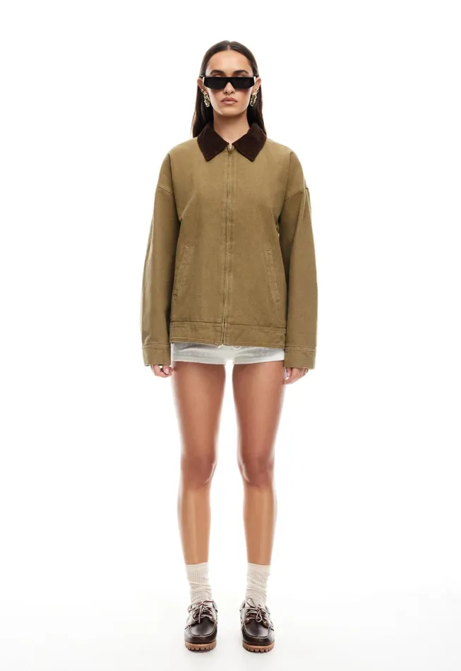 Lioness Fashion WORKWEAR JACKET Chestnut Women Outerwear Lioness Fashion WORKWEAR JACKET Chestnut Women Outerwear