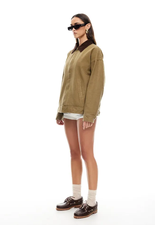 Lioness Fashion WORKWEAR JACKET Chestnut Women Outerwear Lioness Fashion WORKWEAR JACKET Chestnut Women Outerwear