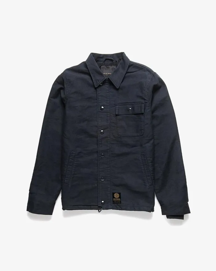 Men A2 Coach Jacket 8211 Black Deus Ex Machina Jackets