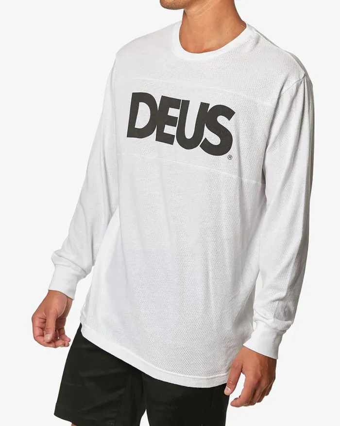 Men All Caps Moto Jersey 8211 White Deus Ex Machina Jerseys Men All Caps Moto Jersey 8211 White Deus Ex Machina Jerseys